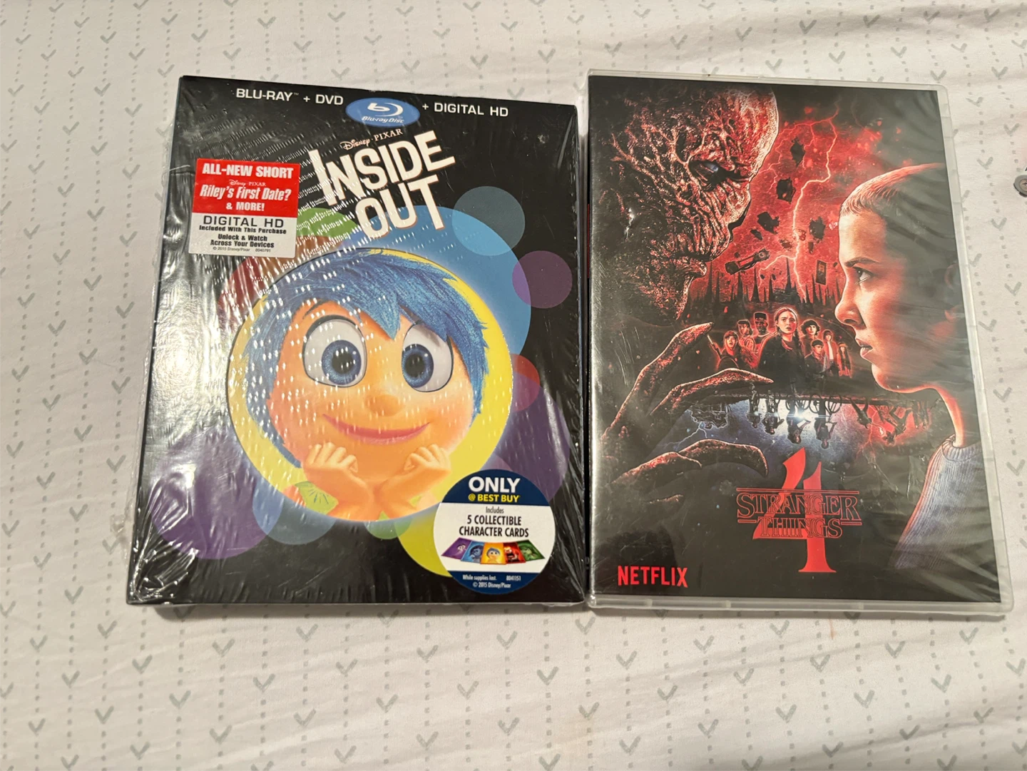 Inside Out Blu-ray + DVD & Stranger Things Season 4