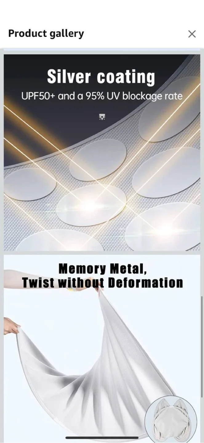 MIRAIDON 2-in-1 Glass Roof Sunshade for Tesla Model 3 (2019/22 image indicator(5)