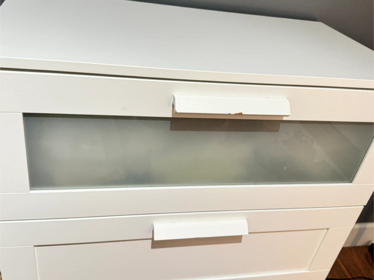 IKEA Hemnes White 3-Drawer Chest - photo 4