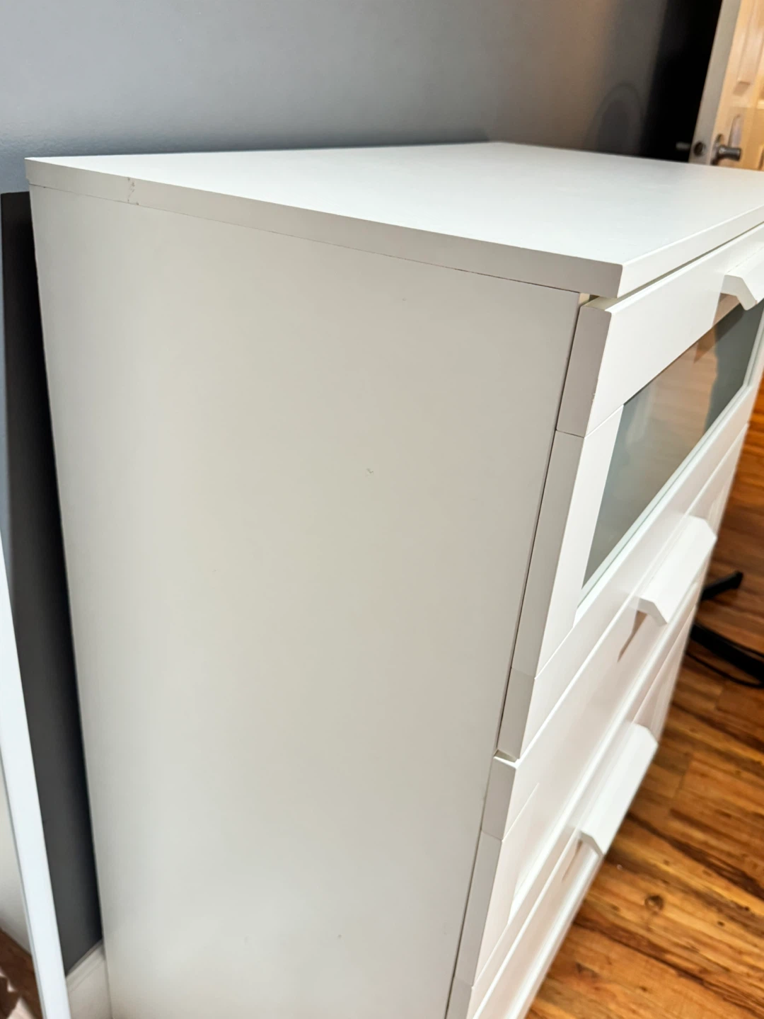 IKEA Hemnes White 3-Drawer Chest - photo 2