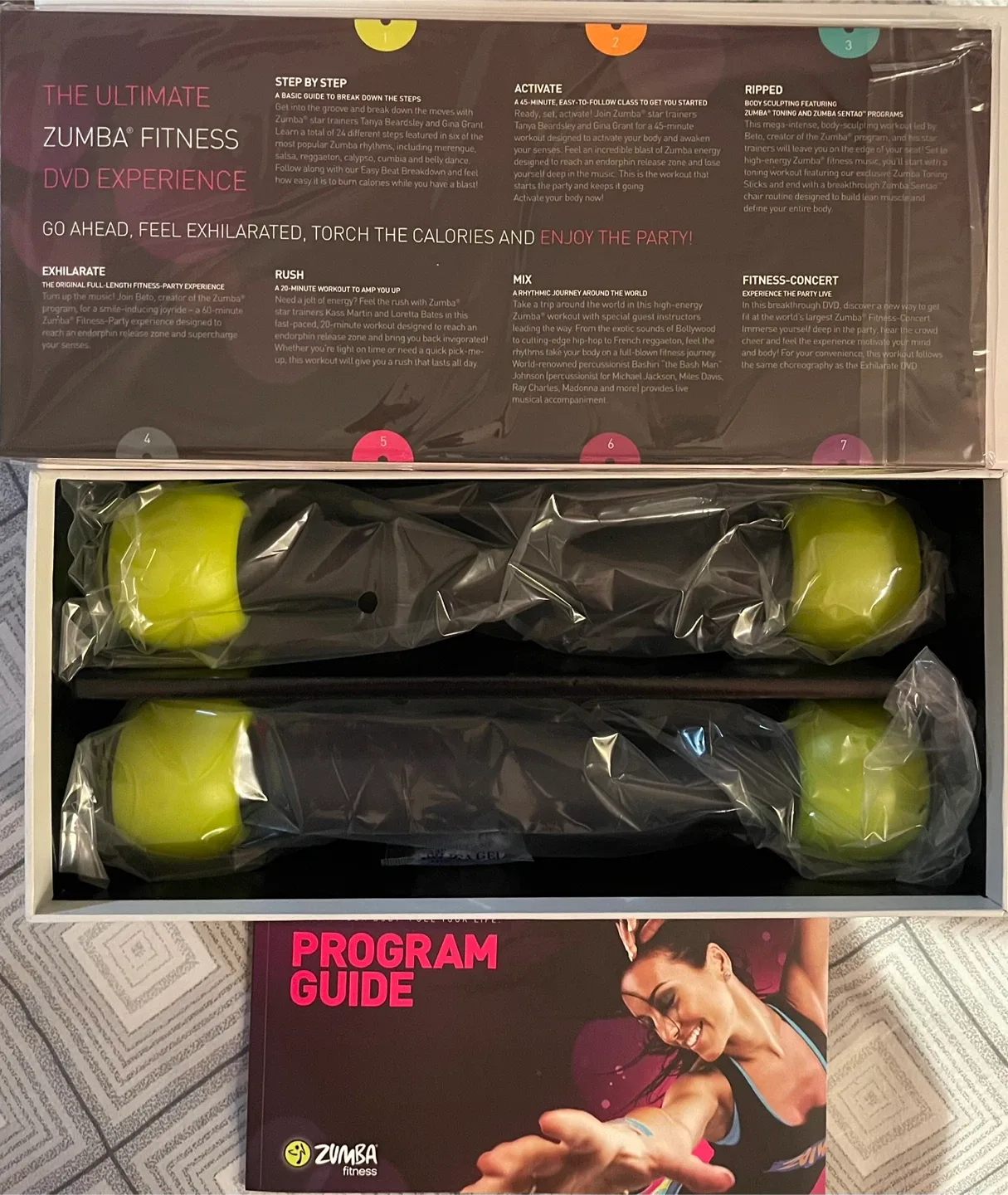 Zumba Fitness Exhilarate DVD Experience + Weights image indicator(2)