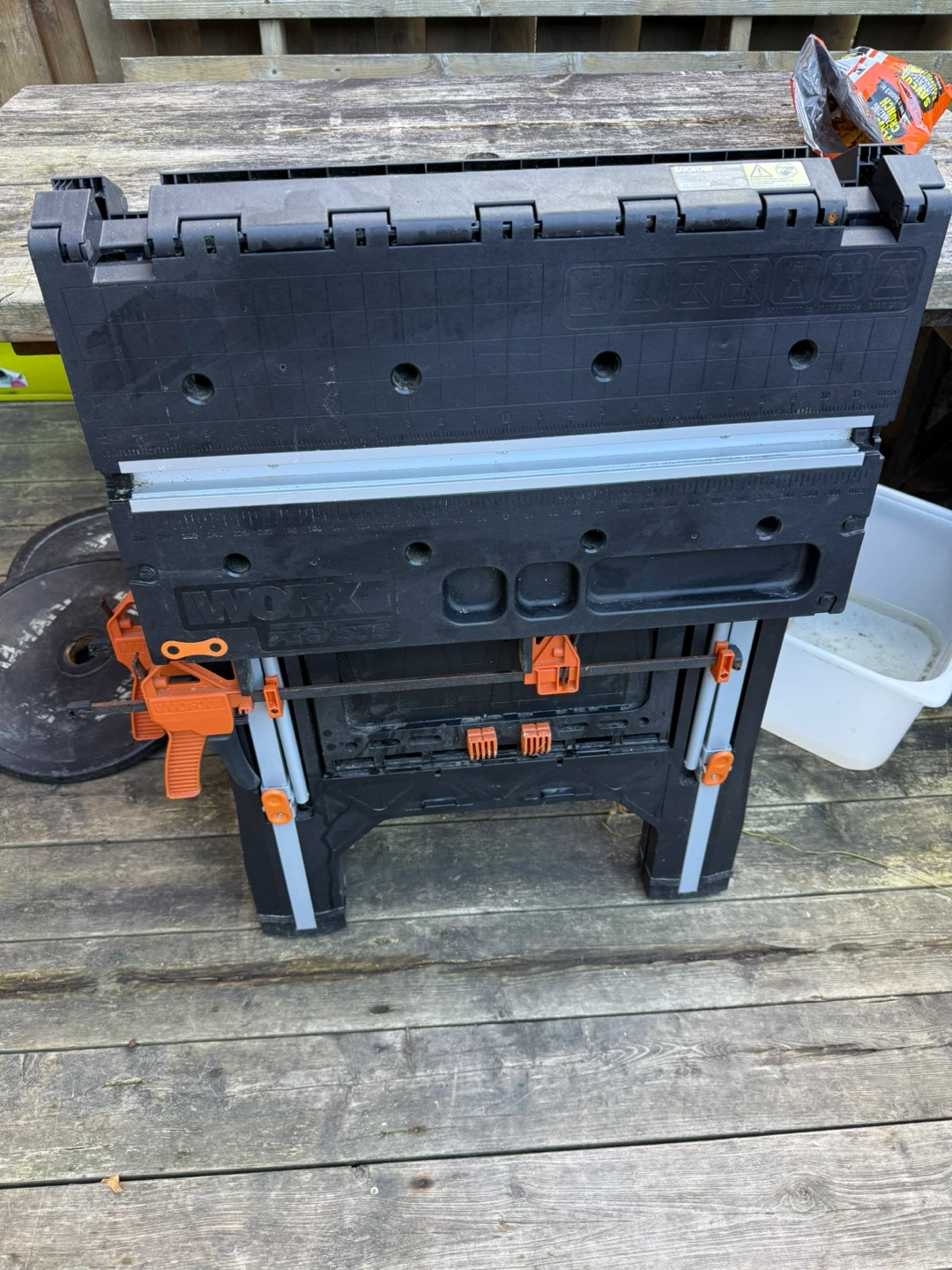 WORX Pegasus Folding Work Table - photo 5