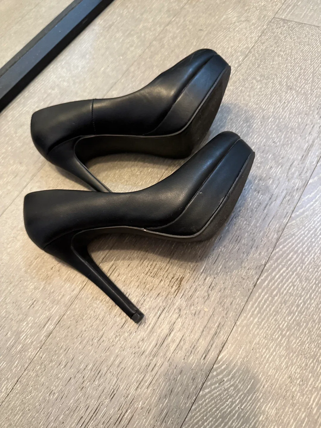 Ardene Black Heels - Size 9 image indicator(3)