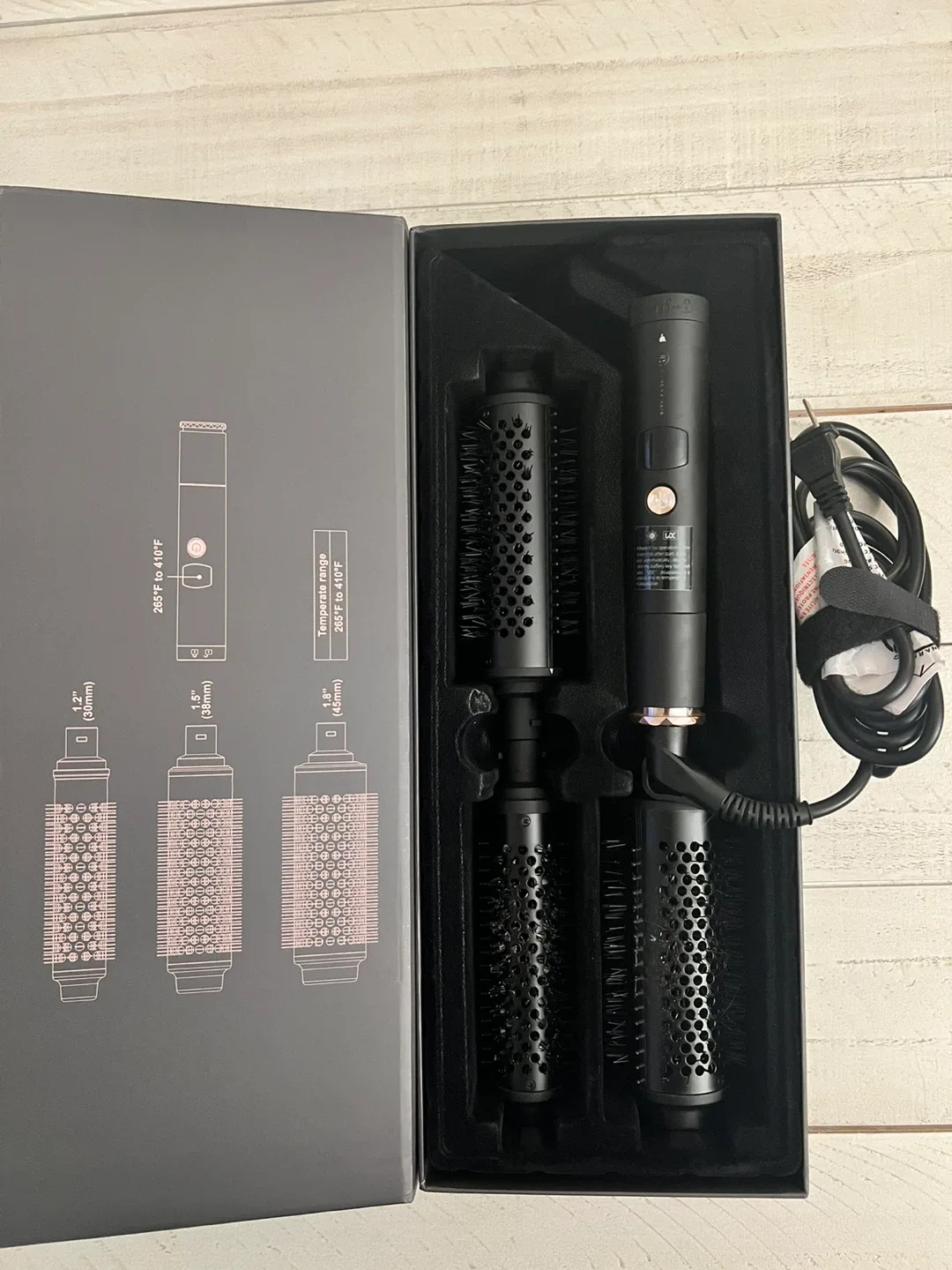 Bombay Hair 3-in-1 Thermal Round Brush image indicator(2)