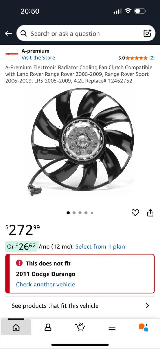 A-Premium Electronic Radiator VCooling Fan Clutch – Land Rover R