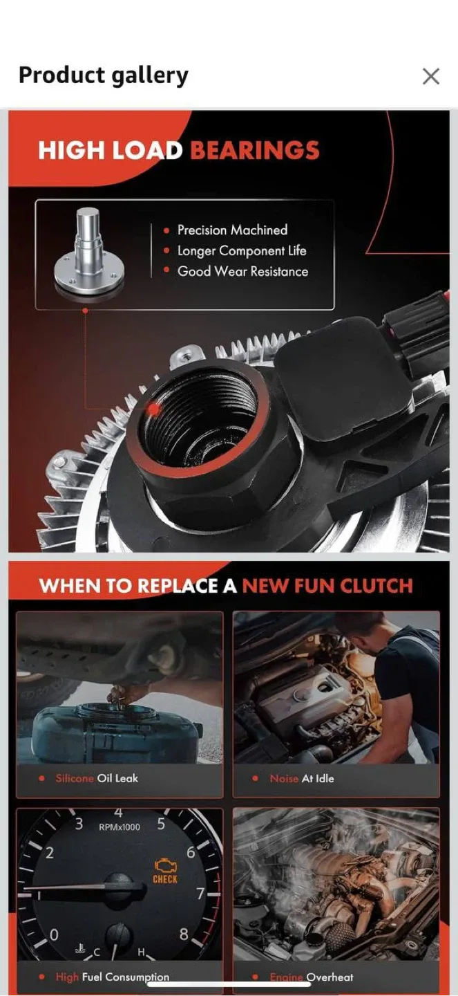 A-Premium Electronic Radiator VCooling Fan Clutch – Land Rover R image indicator(3)