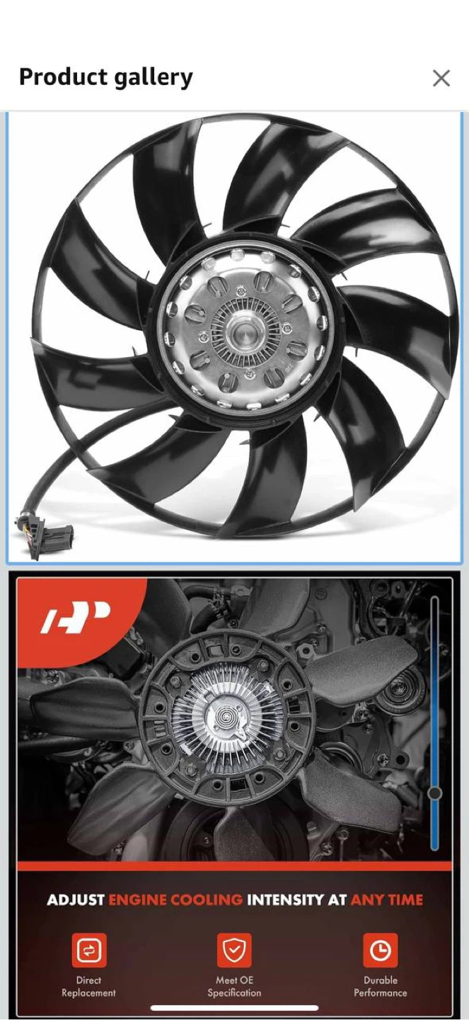 A-Premium Electronic Radiator VCooling Fan Clutch – Land Rover R - photo 2