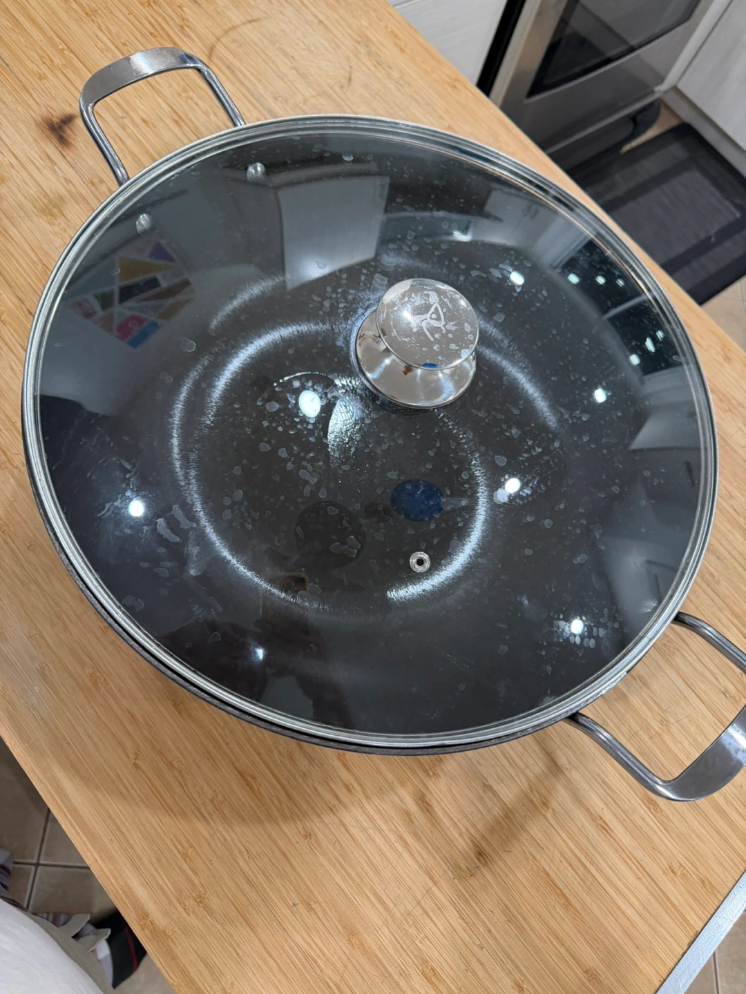 Cast iron wok 16 inch - photo 3