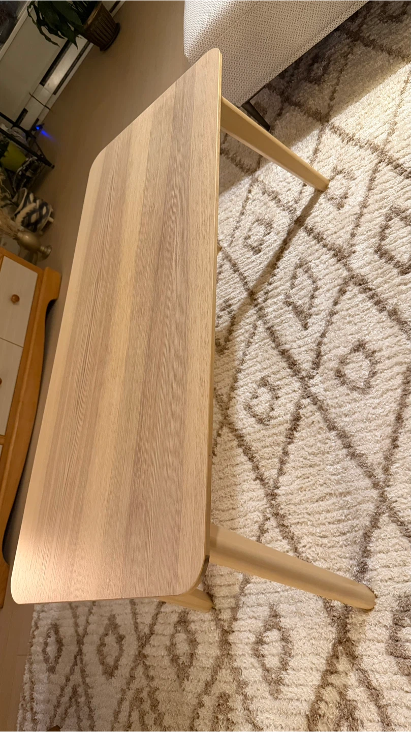 IKEA LISABO Ash Veneer Table - 55 1/8x30 3/4" - photo 4