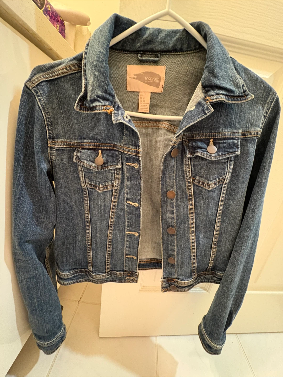 Forever 21 Denim Jacket - Size XS