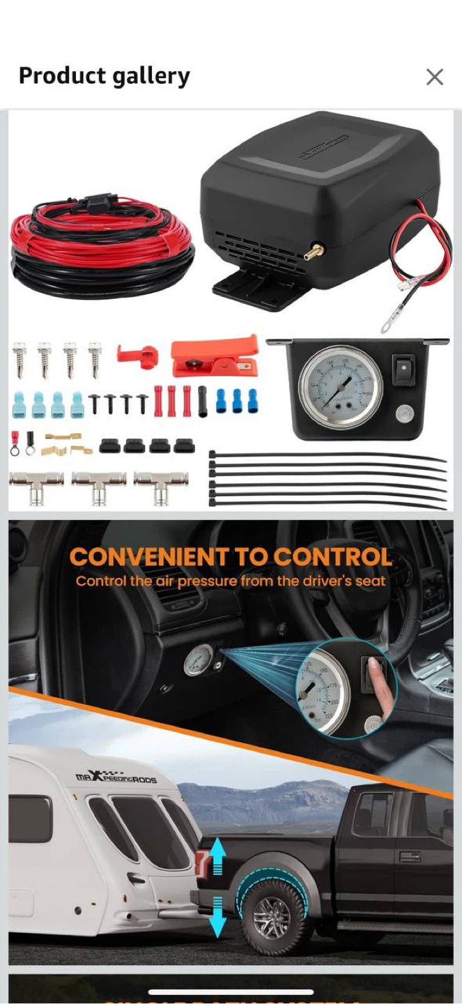 maXpeedingrods On-Board Air Compressor System – Universal Air S - photo 2