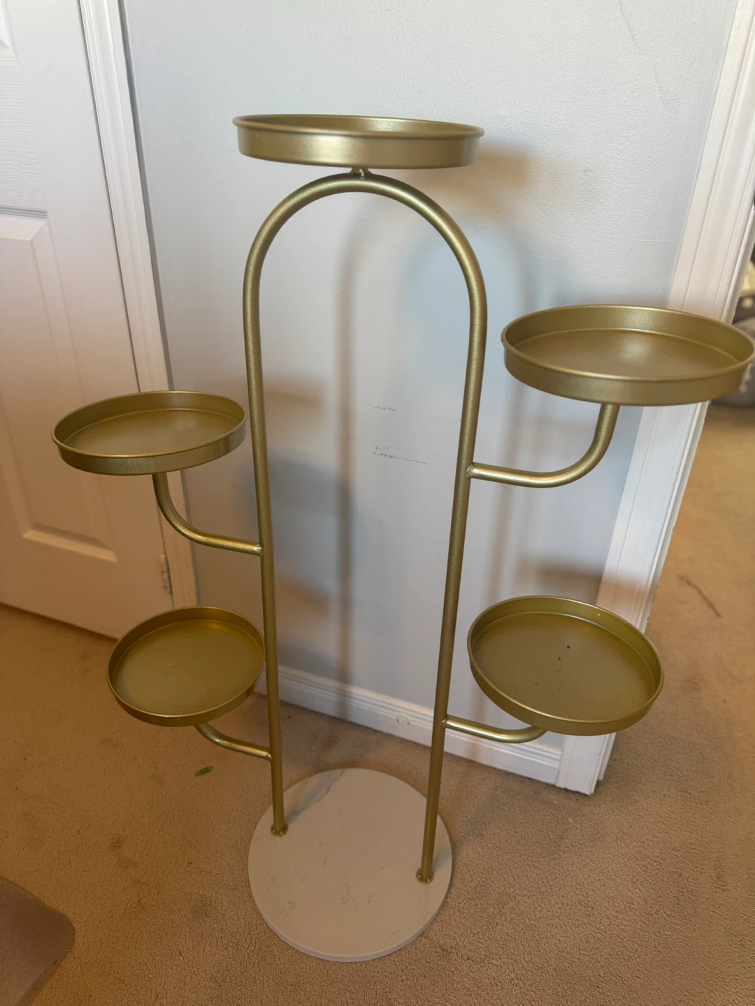 Gold Metal Plant Stand - 6 Tier - photo 3