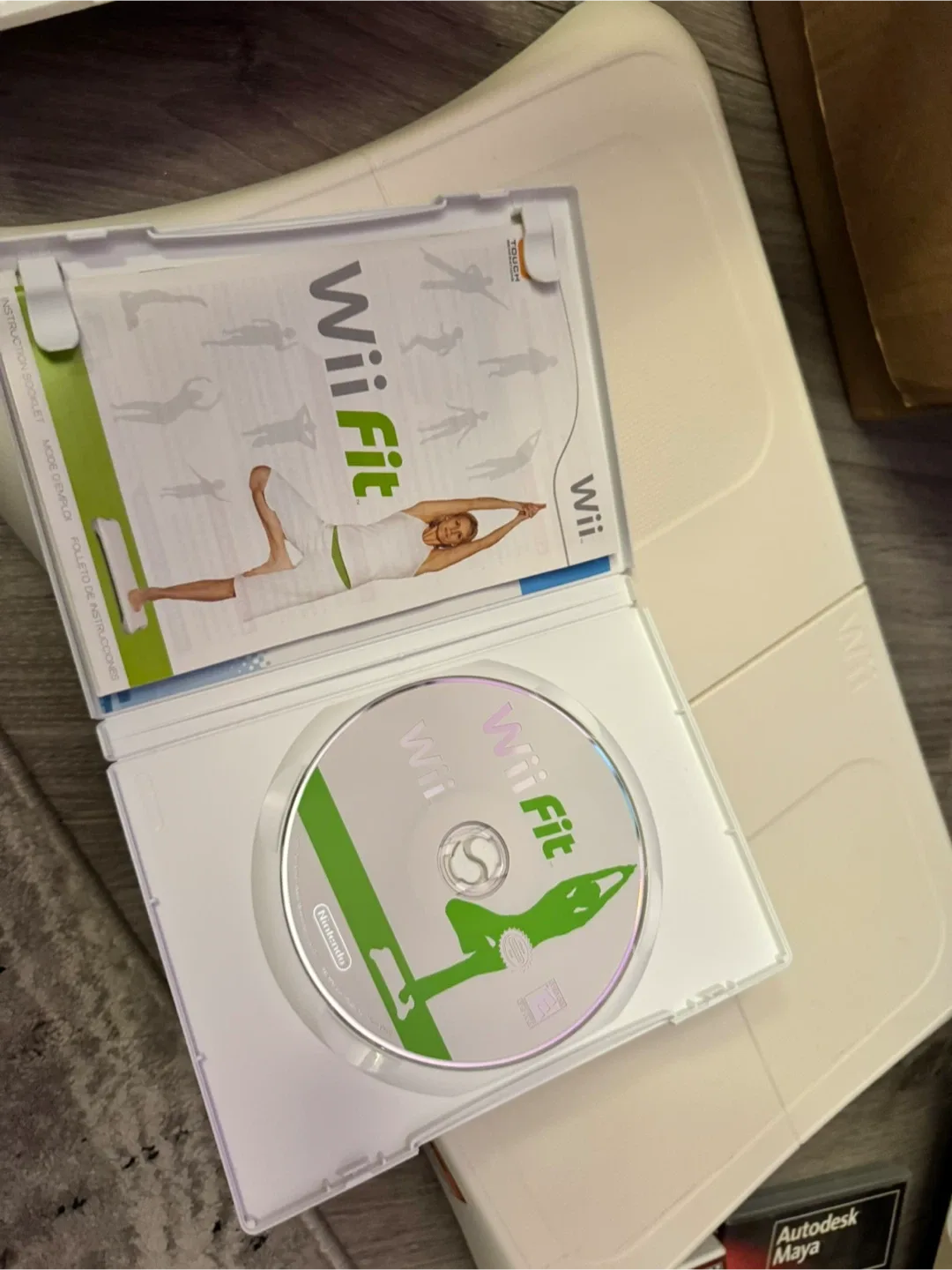 Wii Fit Balance Board with Wii Fit Game image indicator(2)