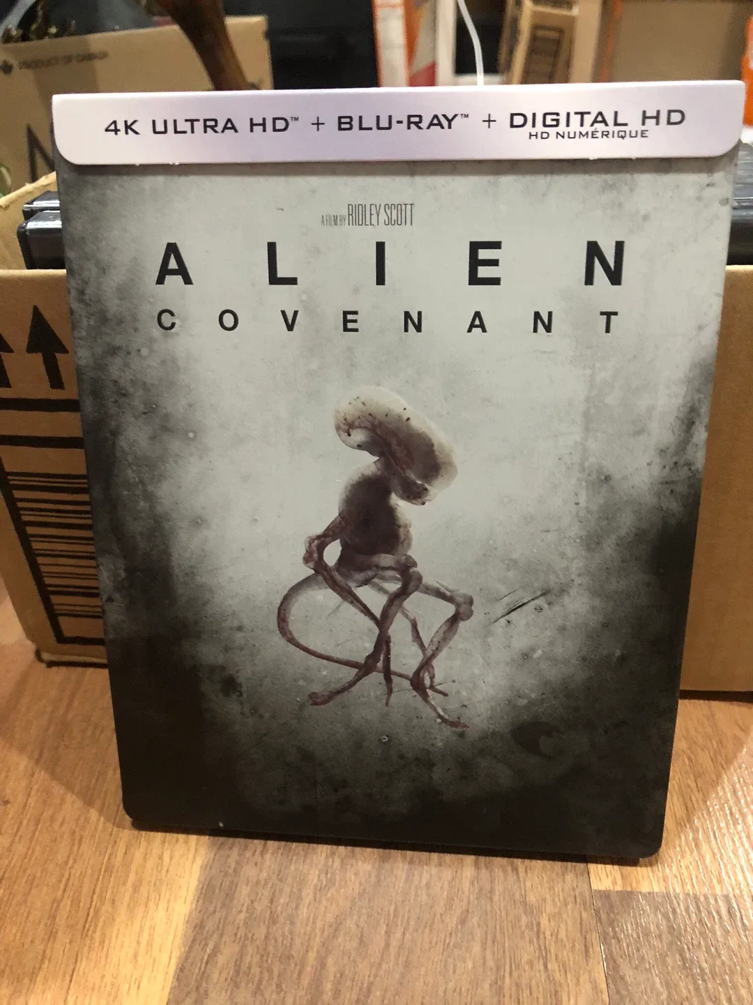 Alien Covenant 4K Ultra HD Blu-ray Steelbook thumbnail