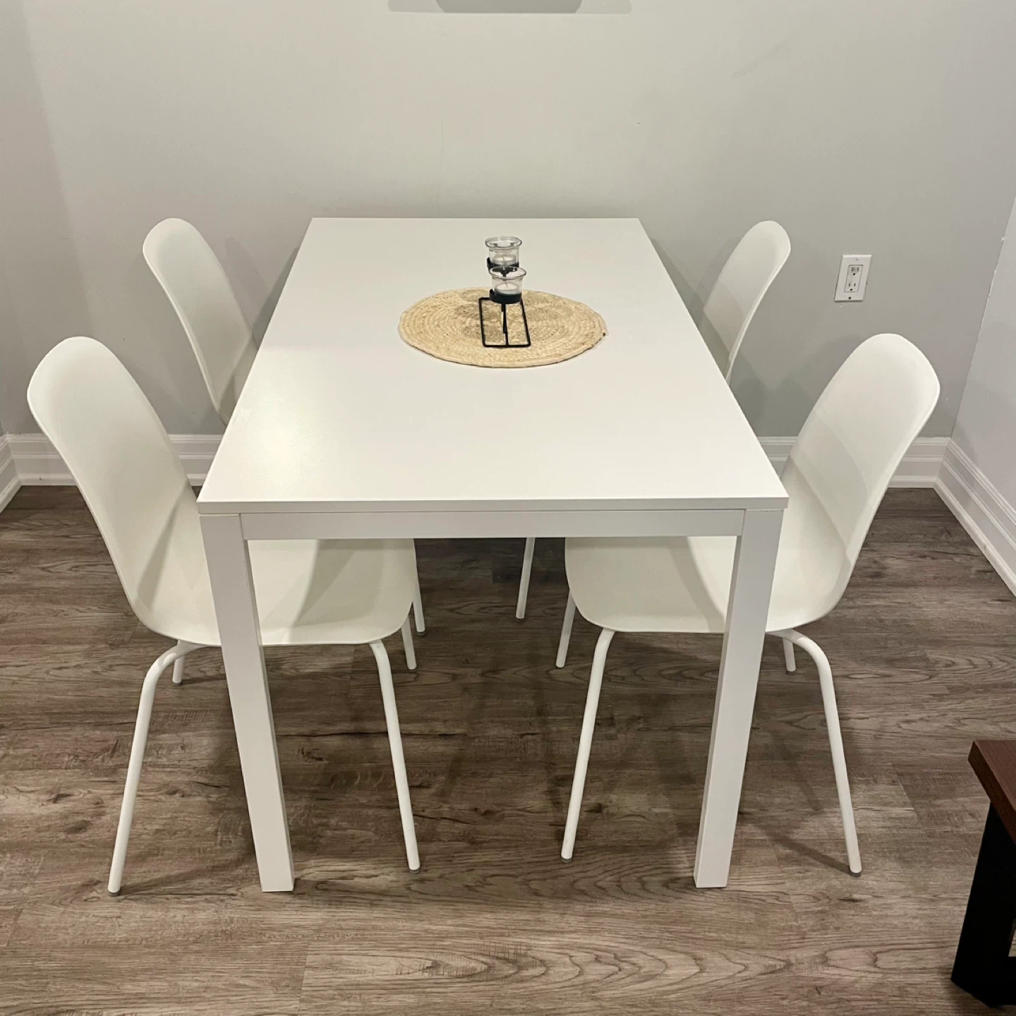 IKEA Table and 4 Chairs - photo 3