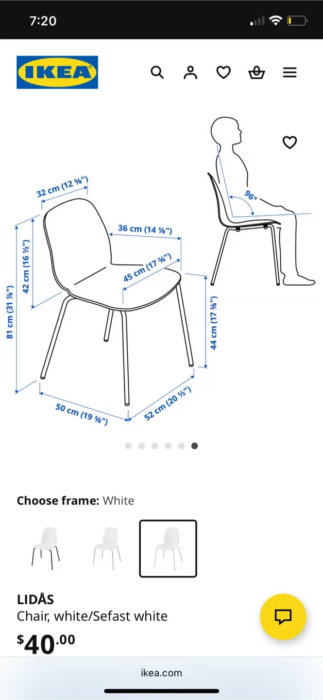 IKEA Table and 4 Chairs image indicator(6)