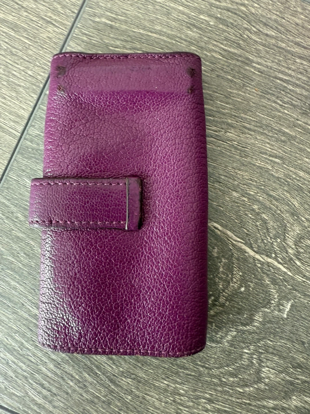 Hermès Paris Purple Leather Key Holder - photo 2