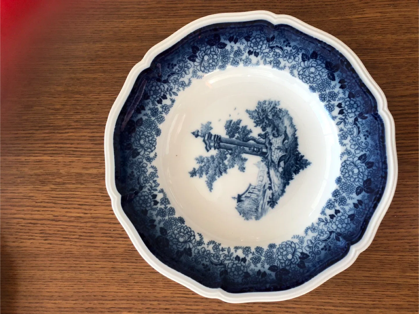 Rosenthal Germany Chipendale Blue Flower Plates (Set of 4) image indicator(8)