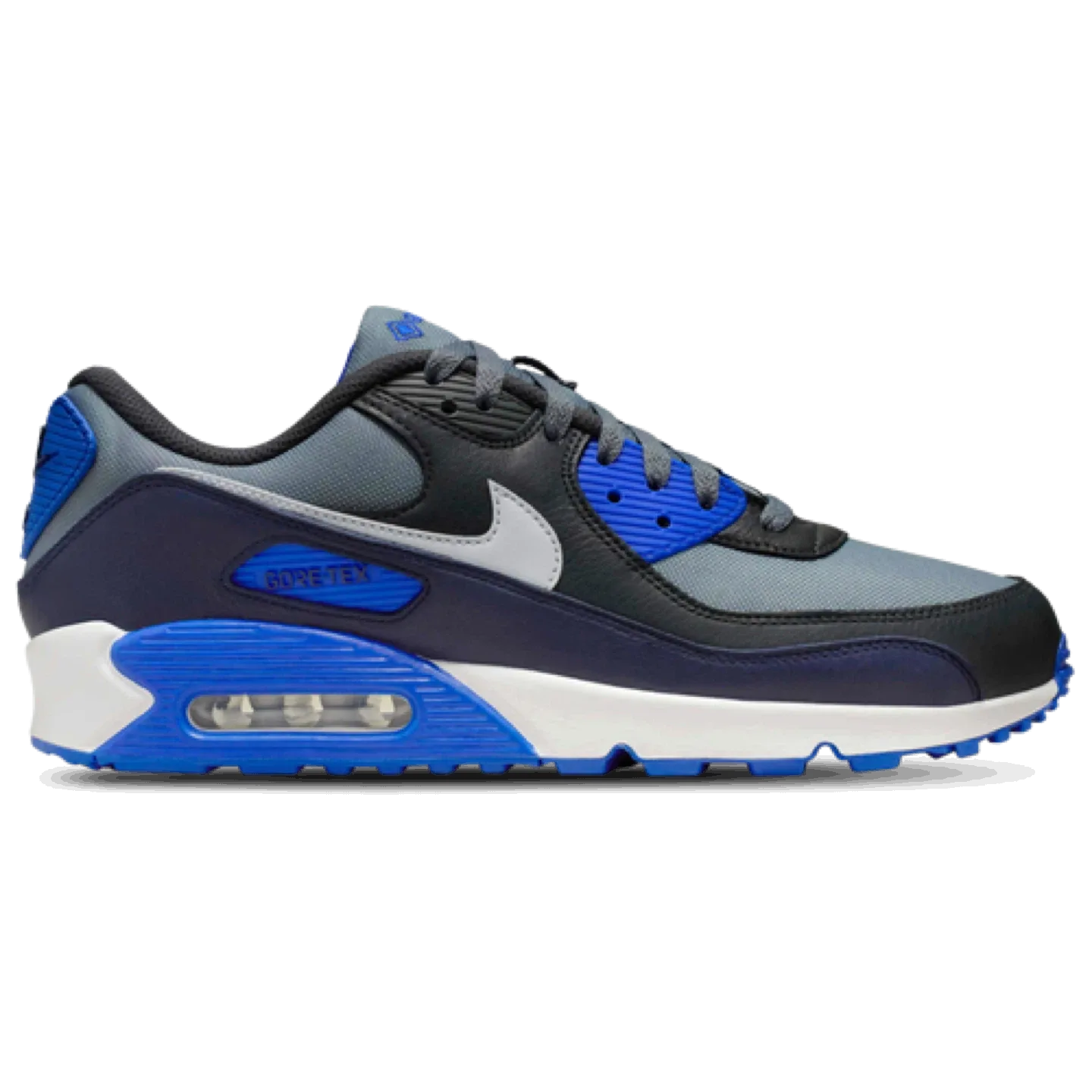 Nike Air Max 90 Gore-Tex Grey/Blue Men's Size 10 image indicator(3)