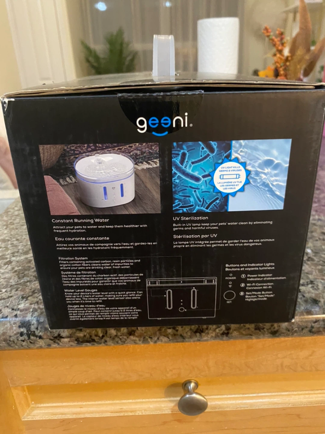 Geeni PetConnect Fountain - UV Sterilized Water Fountain - photo 2