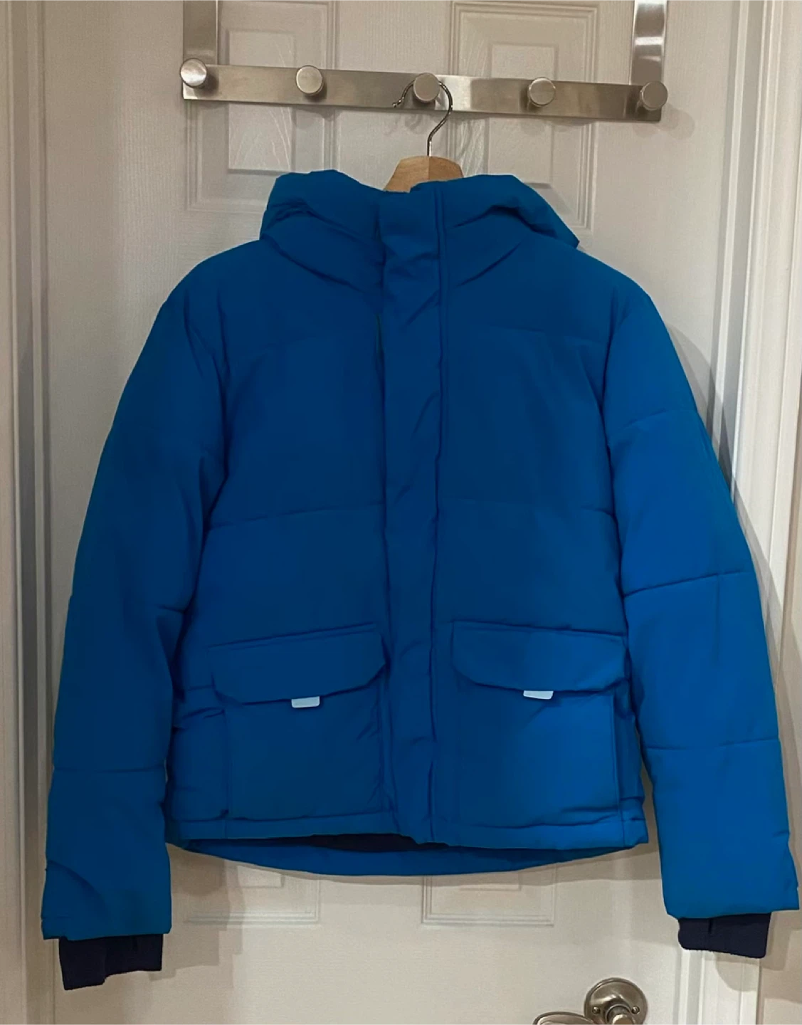 All in Motion Blue Puffer Jacket XL (14)