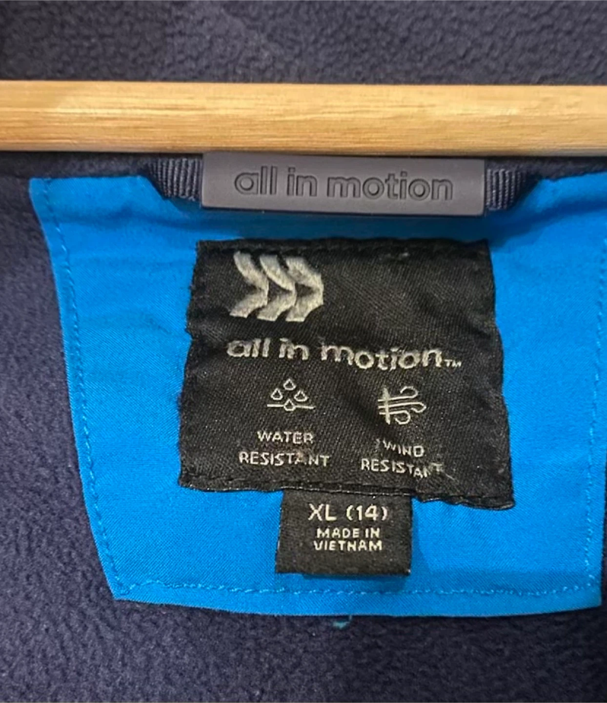 All in Motion Blue Puffer Jacket XL (14) - photo 3