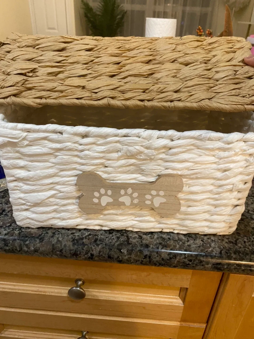 Woven Pet Toy Storage Basket image indicator(2)