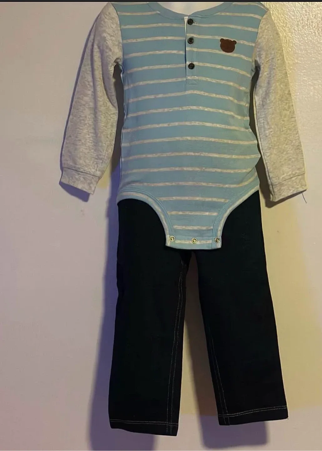 Carter's Baby Outfit - Bodysuit & Pants Size:24 months thumbnail