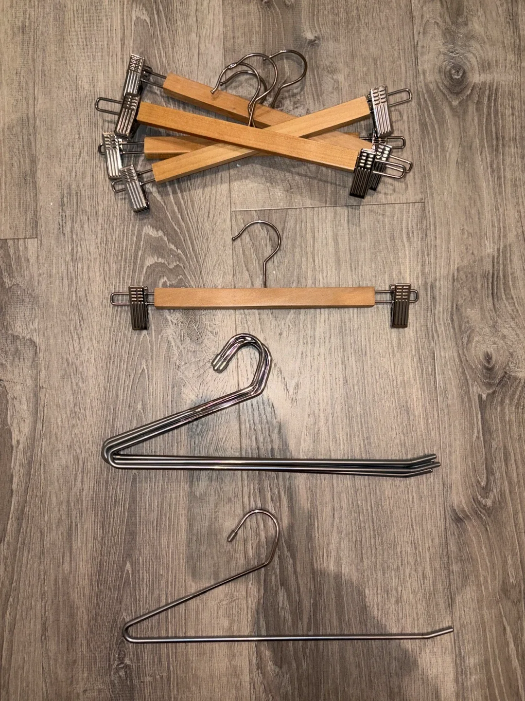 Wooden & Metal Pants Hangers thumbnail