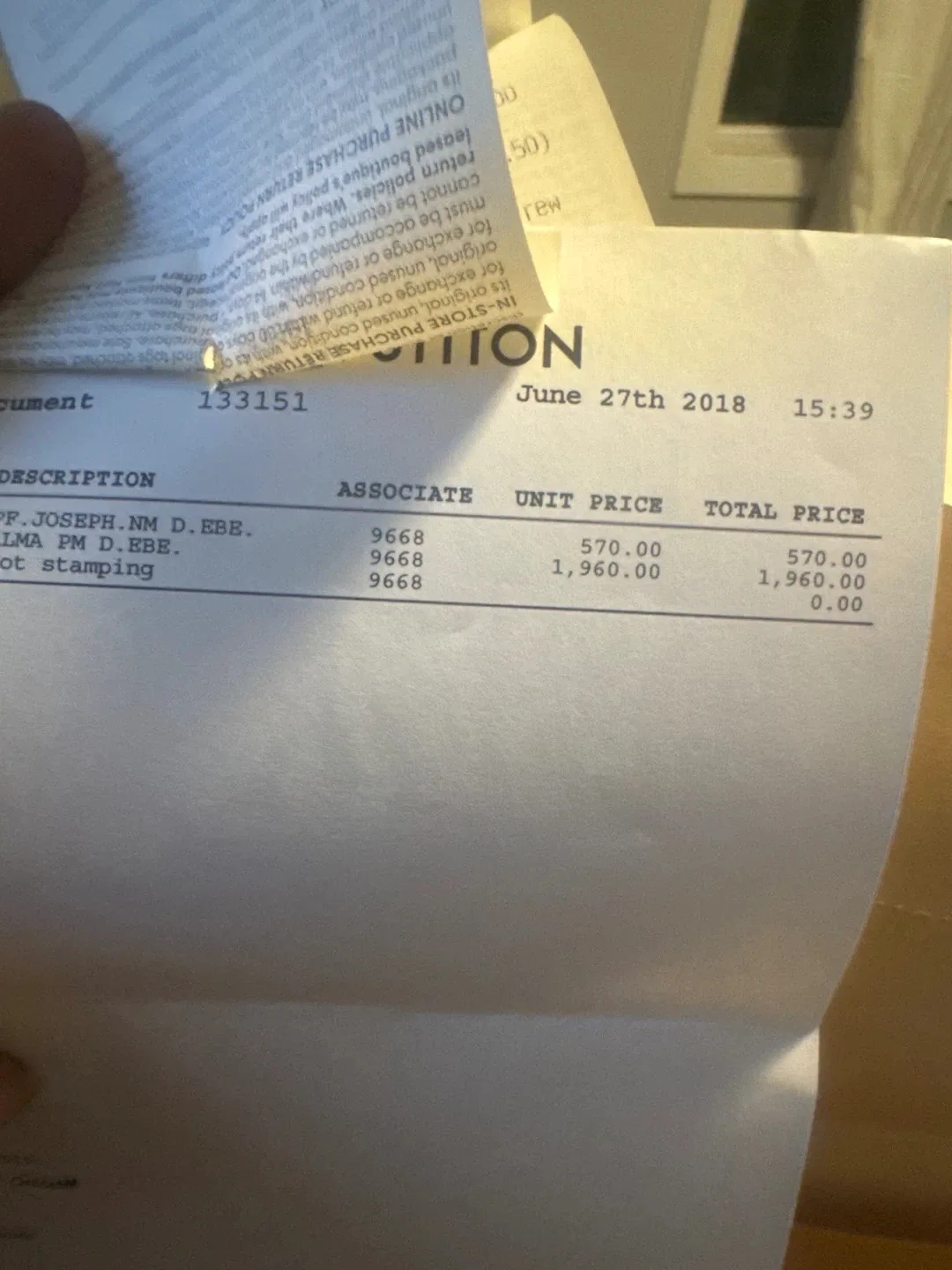 Louis Vuitton Alma Damier Ebene Handbag image indicator(2)