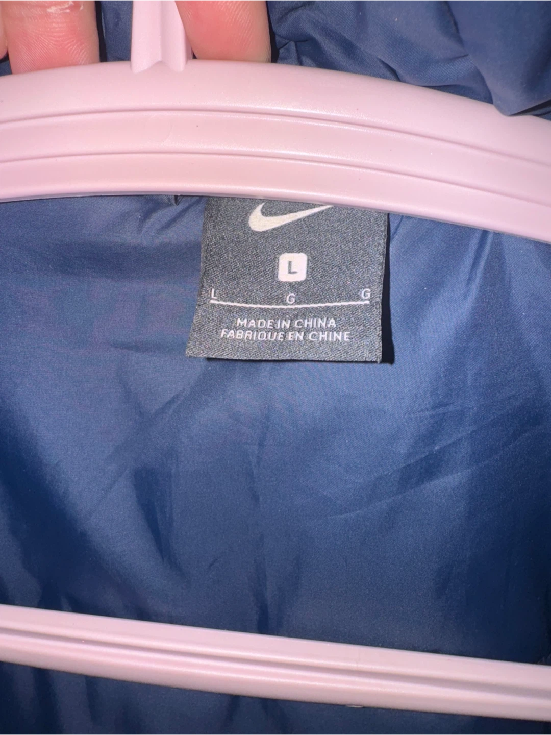 Nike Navy Blue Winter Jacket - Size L - photo 5