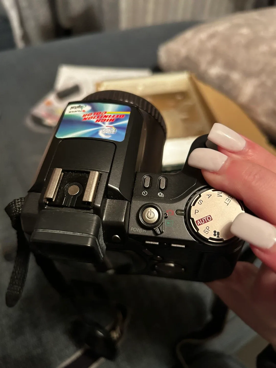 Fujifilm FinePix 6900Z Digital Camera image indicator(5)