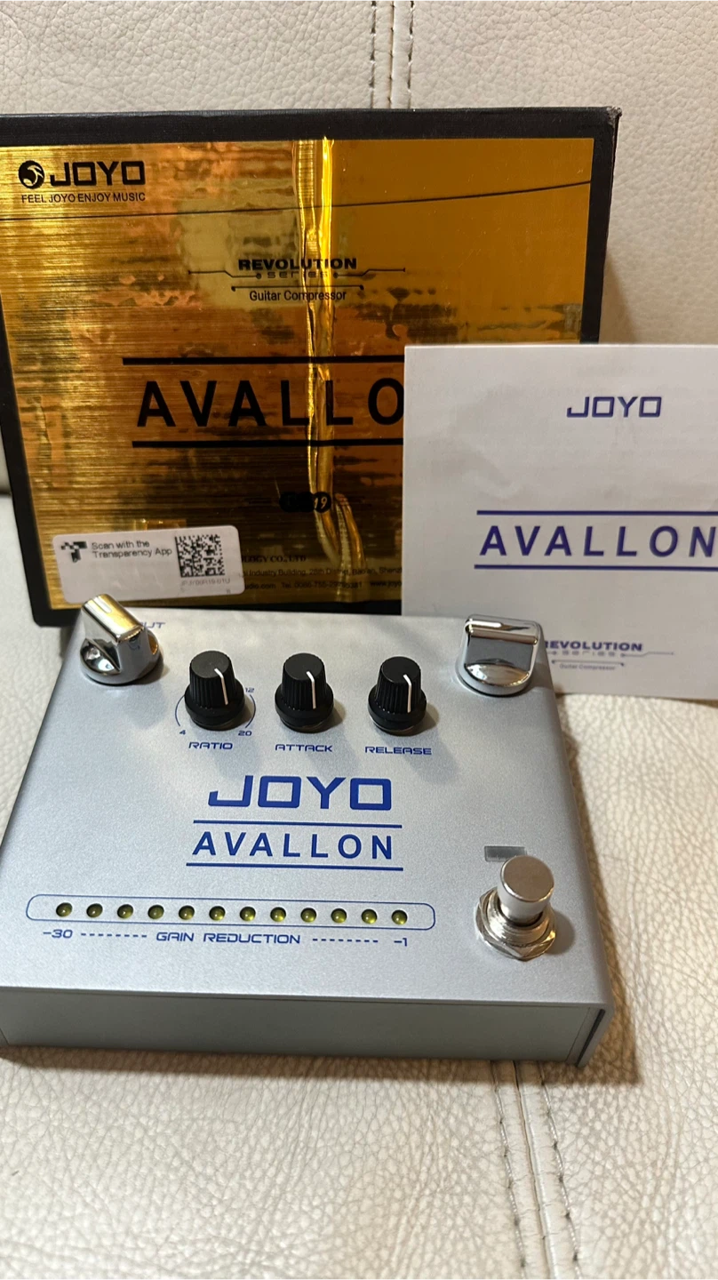 JOYO Avallon R-19 Guitar Compressor Pedal - photo 3