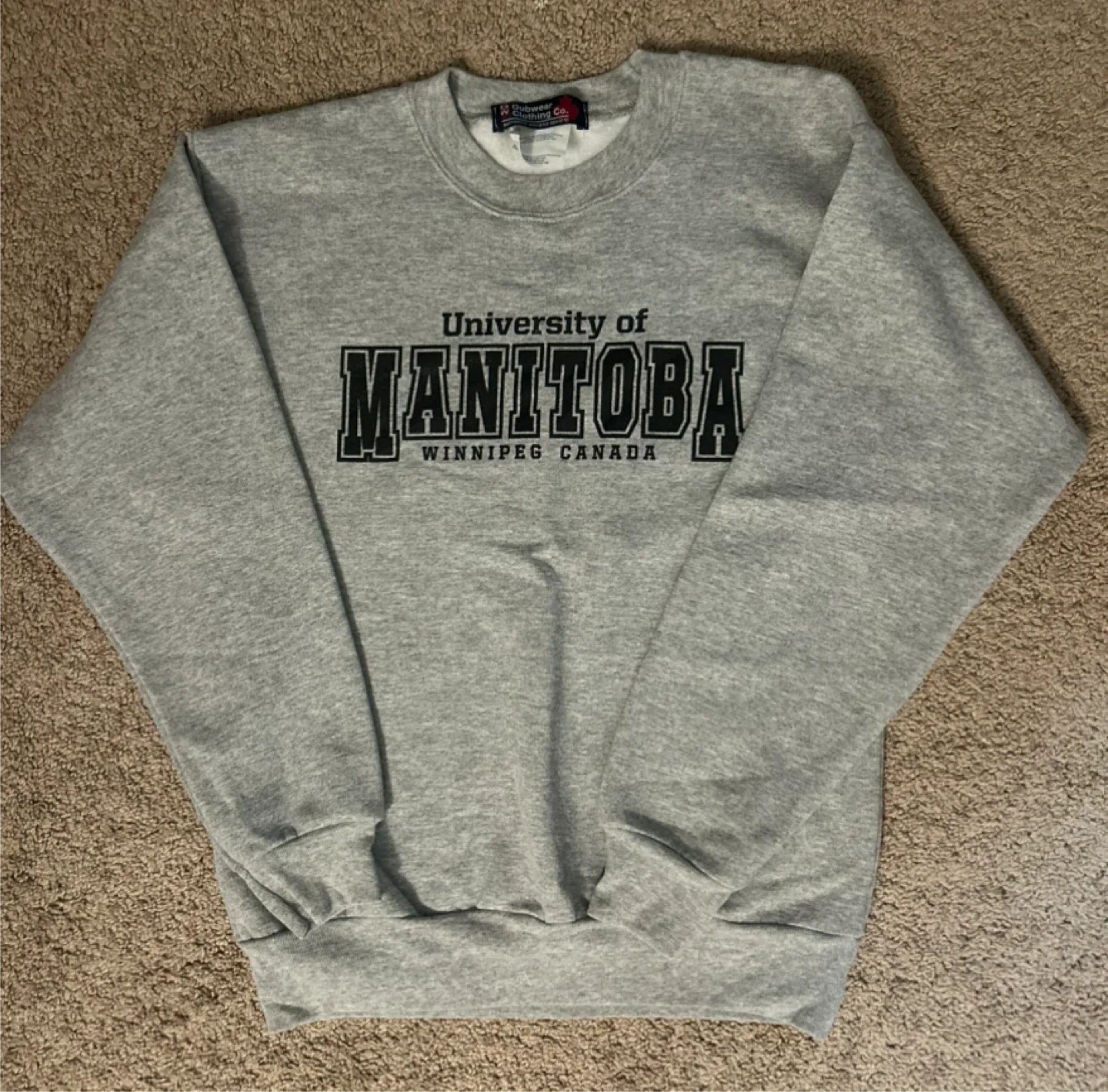 Official University of Manitoba Sweatshirt - Youth L