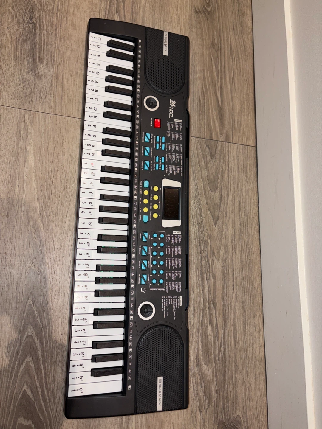 Electronic Keyboard with Microphone