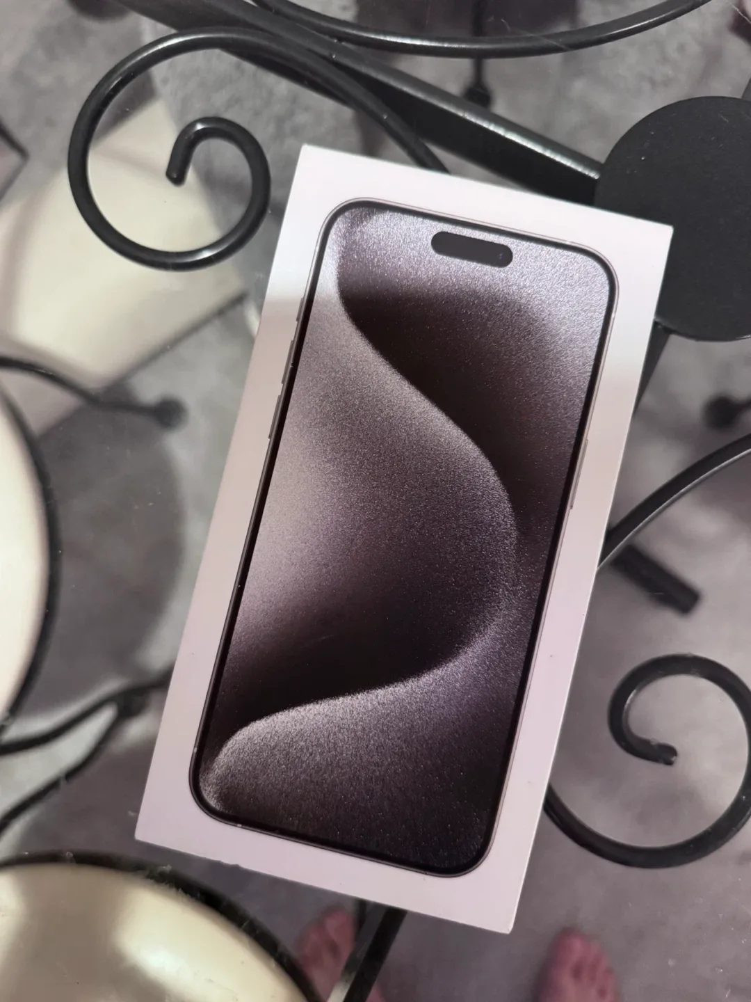 15 Iphone Pro Max 512 GB( White Titanium) image indicator(3)