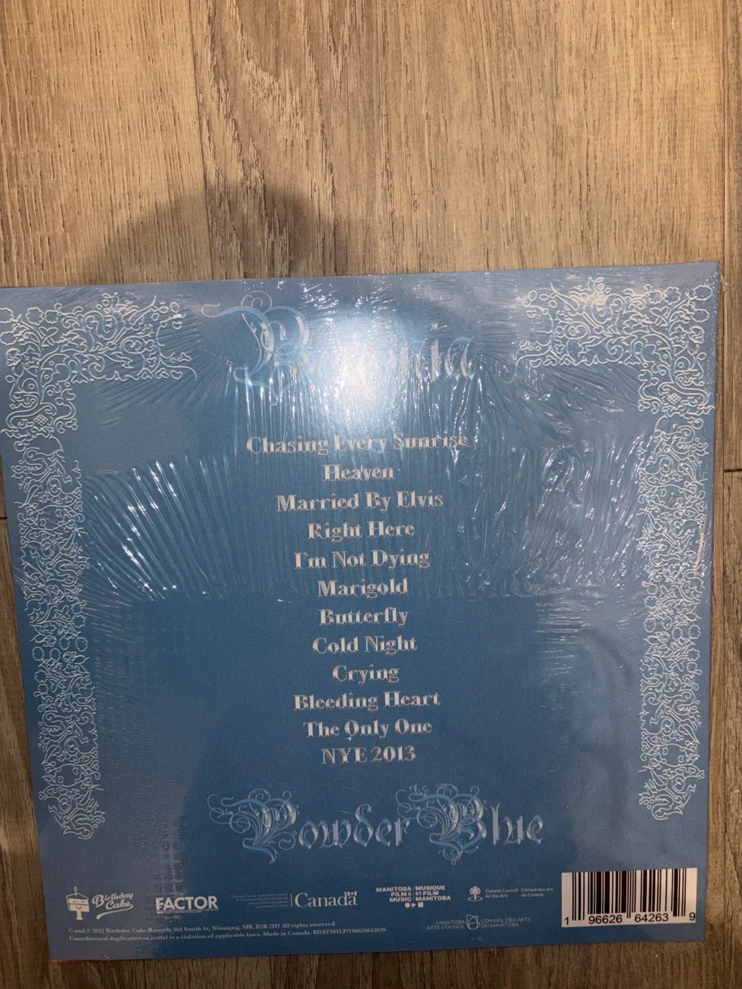 Begonia - Powder Blue Vinyl image indicator(2)