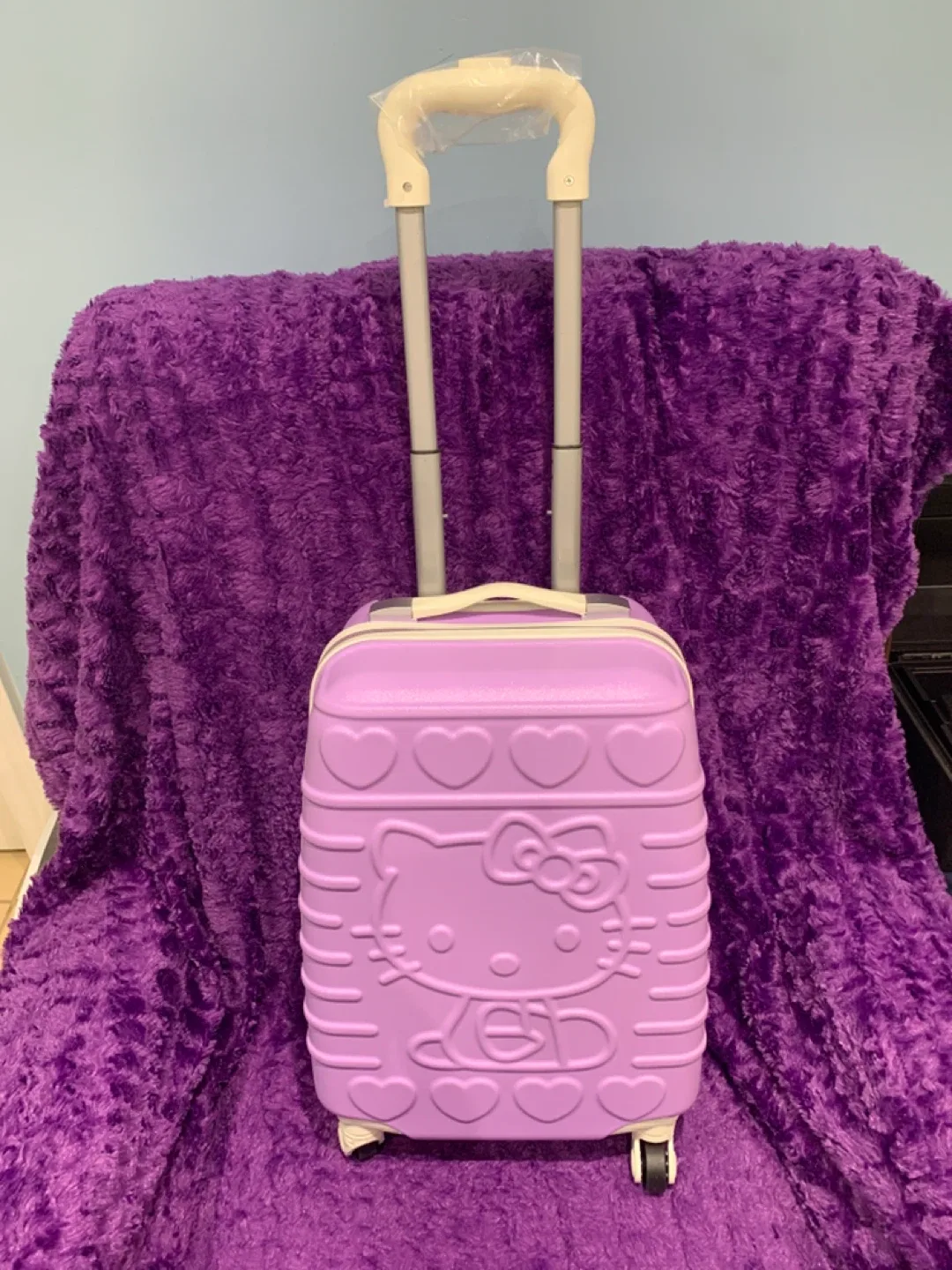 Hello Kitty Kids Rolling 16 inches  Suitcase - Lilac thumbnail