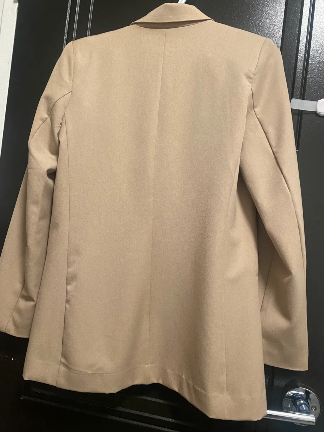 Ambiance Outerwear Beige Blazer - Size Small image indicator(2)