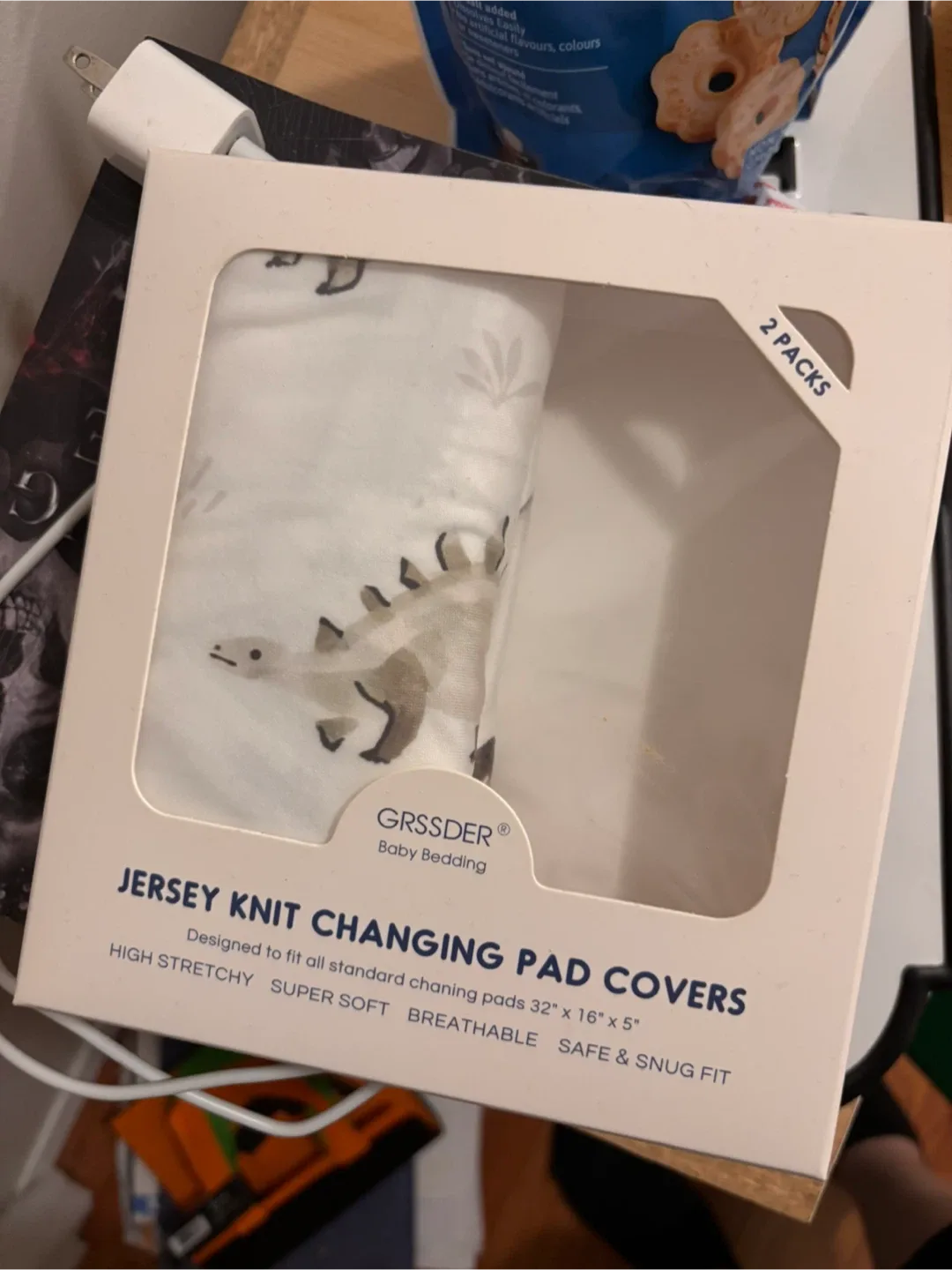 Change Pad Cover & Duvet for crib image indicator(3)