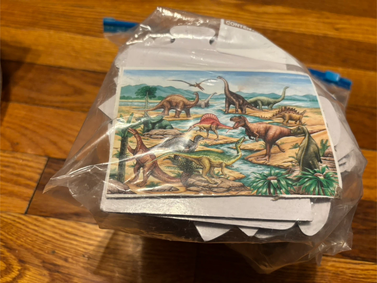 Dinosaur & Farm Animal Cardboard Puzzles - photo 3
