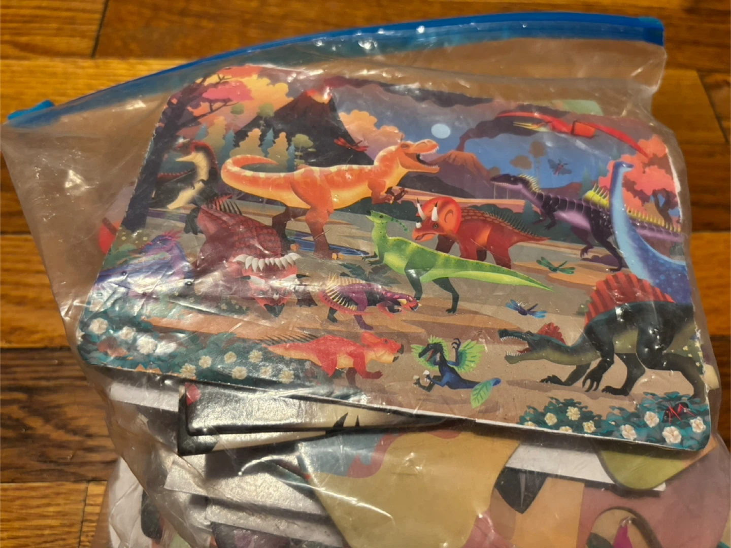 Dinosaur & Farm Animal Cardboard Puzzles - photo 4