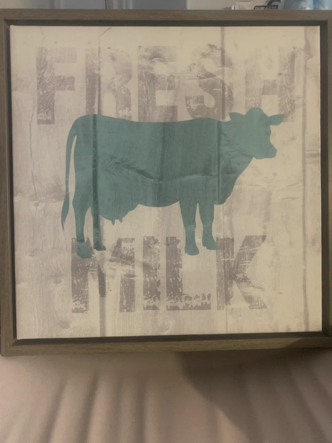 Farmhouse Kitchen Wall Art - Bacon, Eggs, Milk