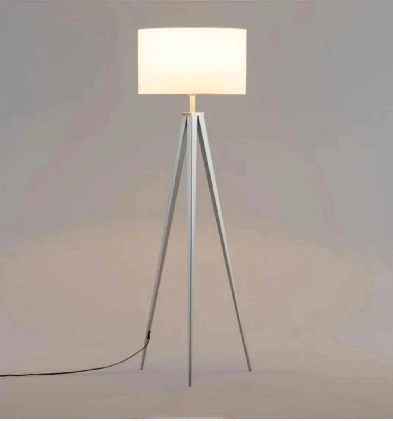 Structube Tripod Tall Floor Lamp - Like New!
