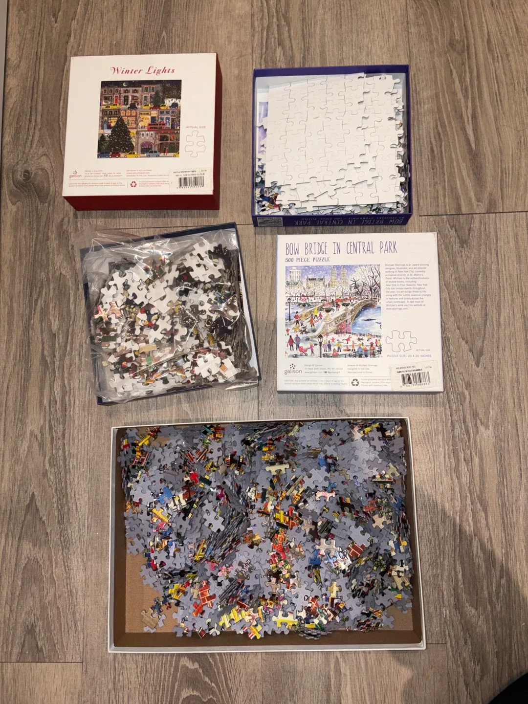 Puzzles: 500, 1000 Piece image indicator(2)