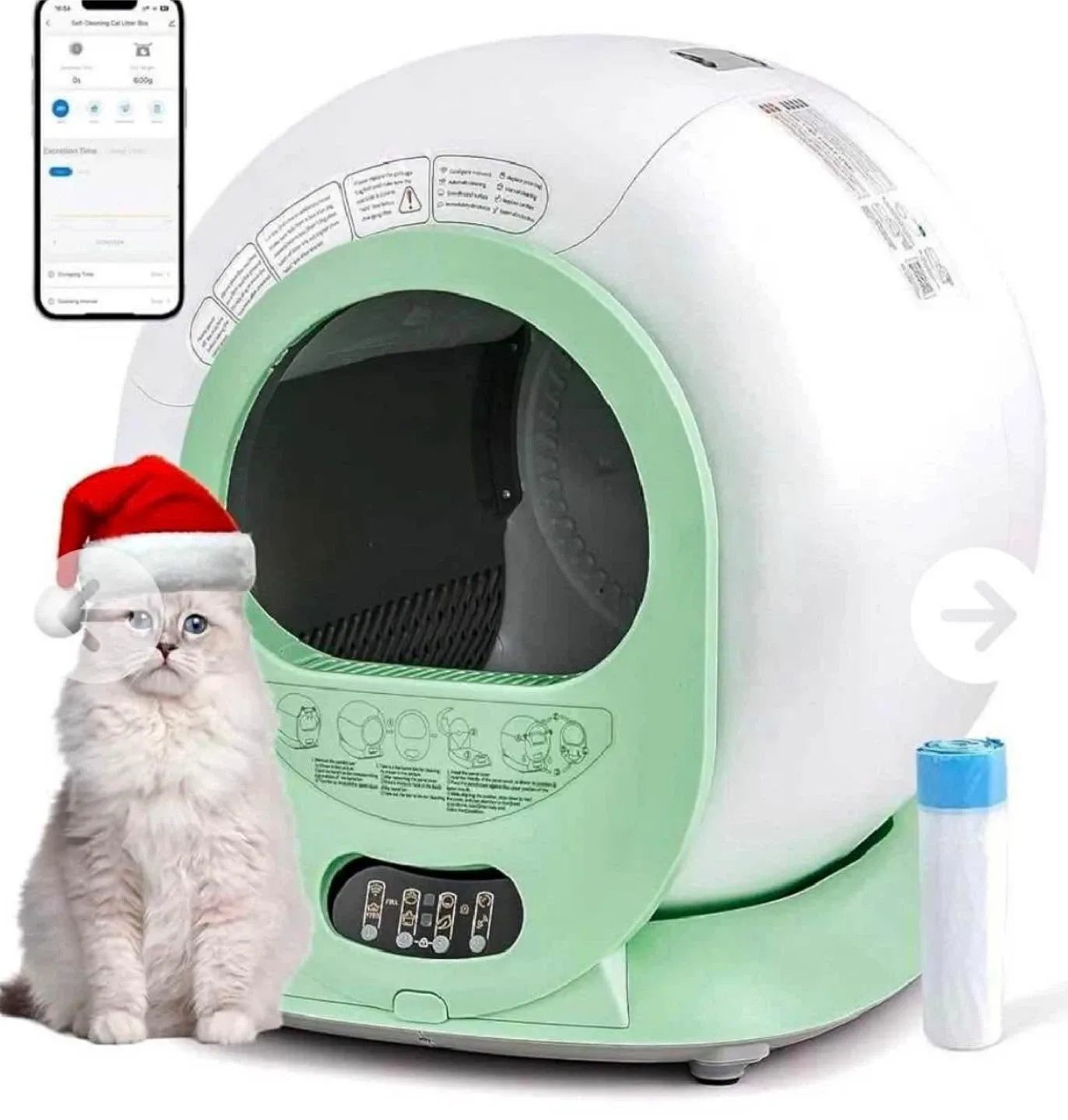 New Automatic Cat Litter Box image indicator(2)