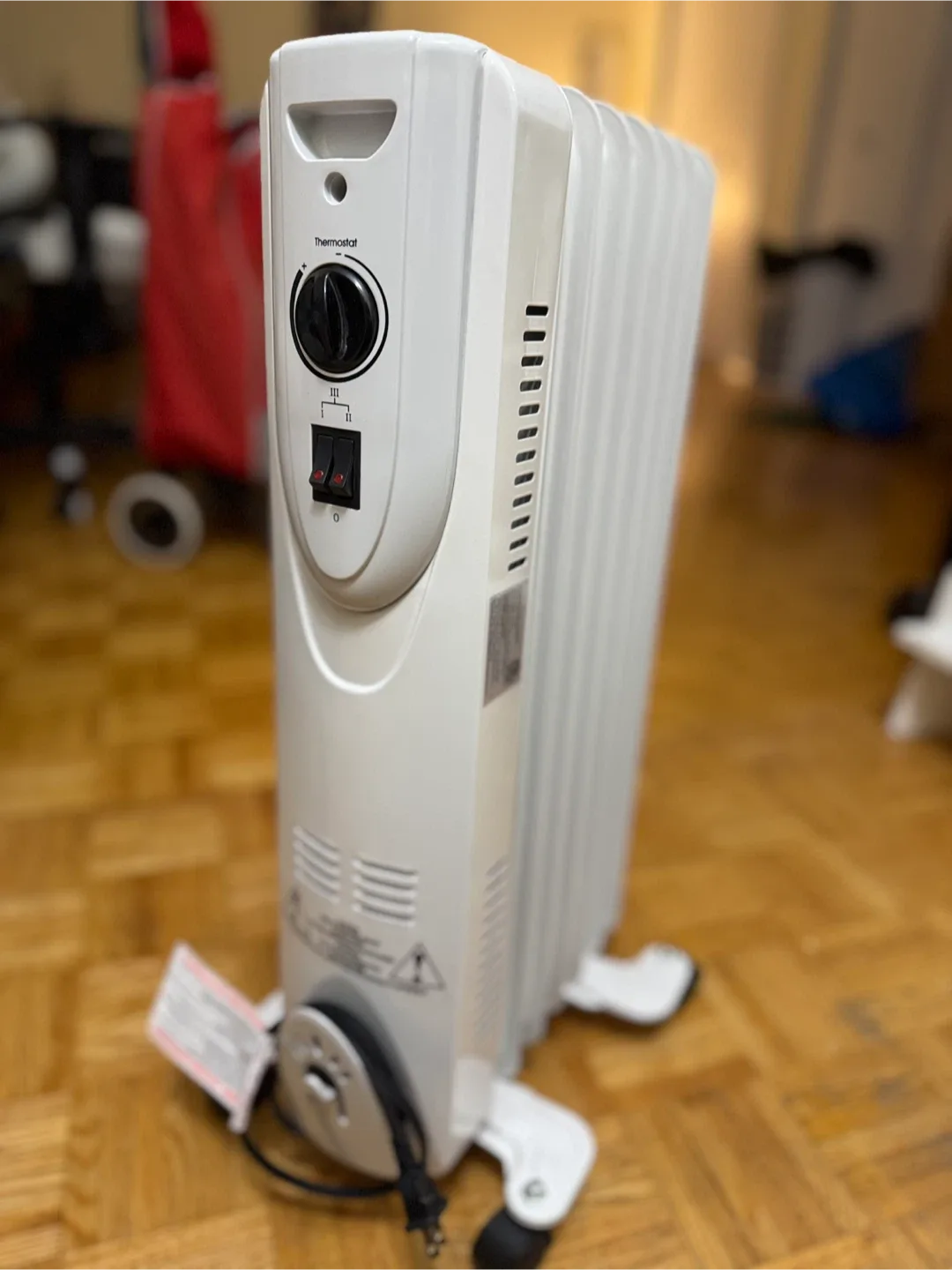 White Oil-Filled Radiator Heater image indicator(4)