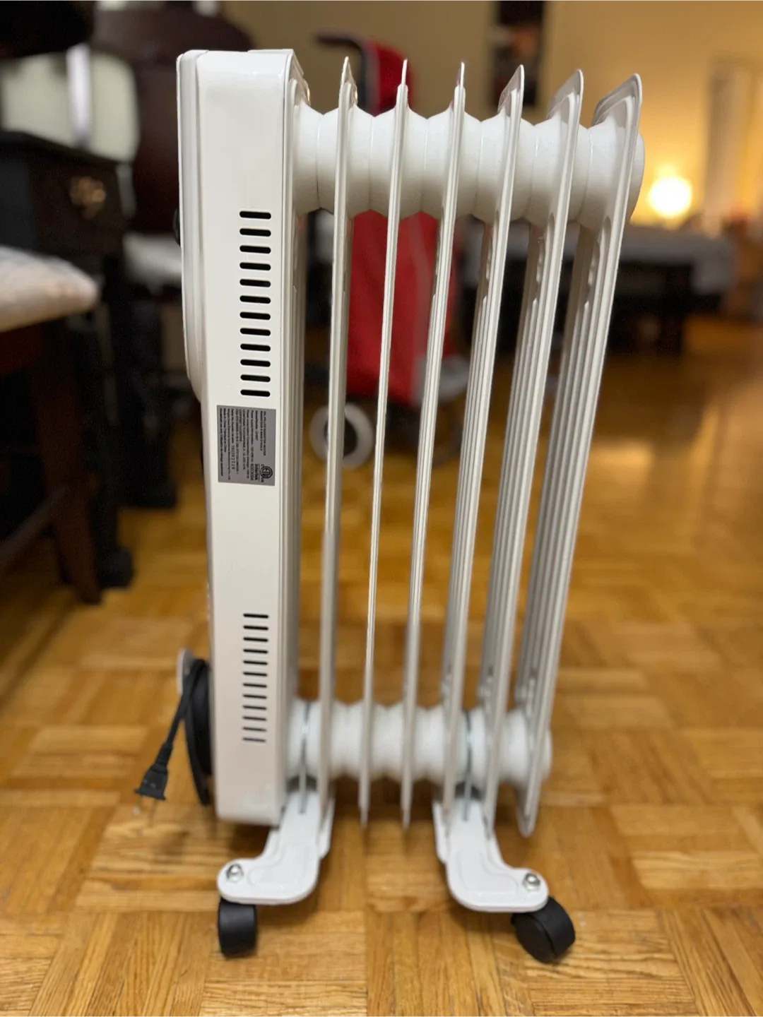 White Oil-Filled Radiator Heater image indicator(6)