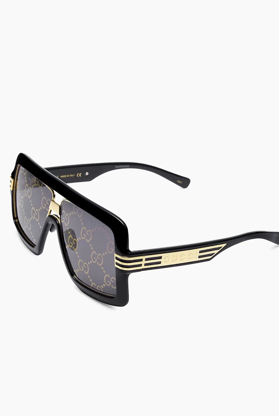 Gucci Sunglasses Black and Gold - photo 4