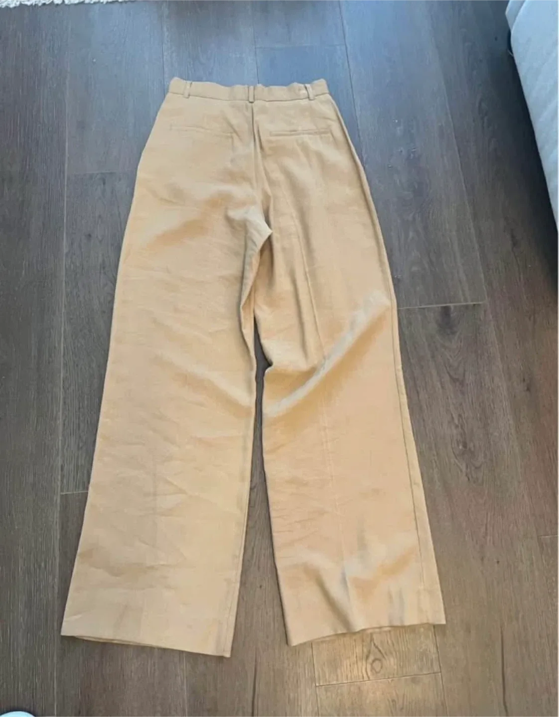 Zara Beige Wide Leg Trousers image indicator(2)